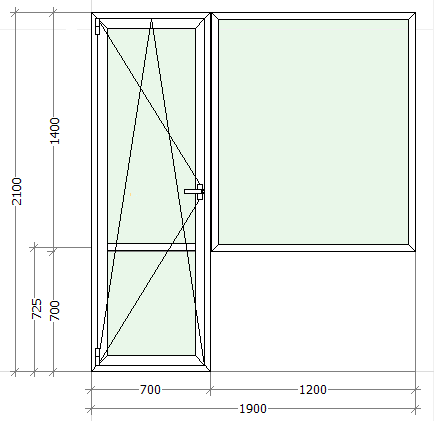 Окна мариуполь. Окно глухое ПВХ 1900 2100. Балконный блок чертеж. Балконный блок с двухстворчатым окном. Балконный блок с глухим окном.